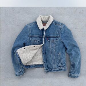 Levi’s denim Sherpa Jacket